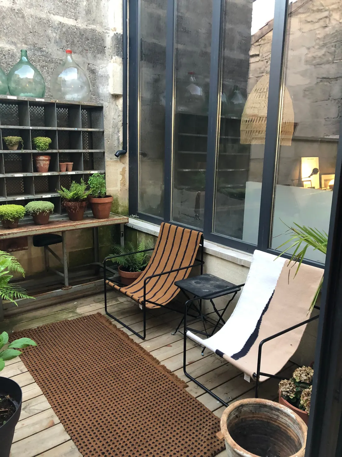 La terrasse de la Maison de Pierre
